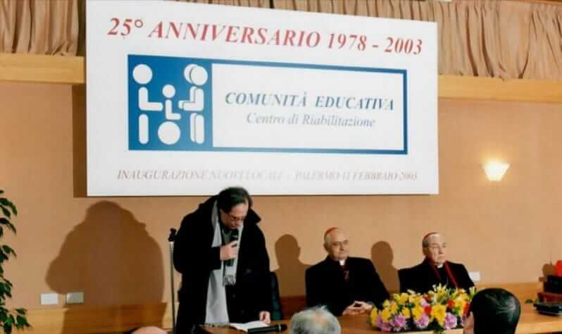 Inaugurazione nuovi locali alla presenza del Cardinale Pappalardo e del Cardinale De Giorgi